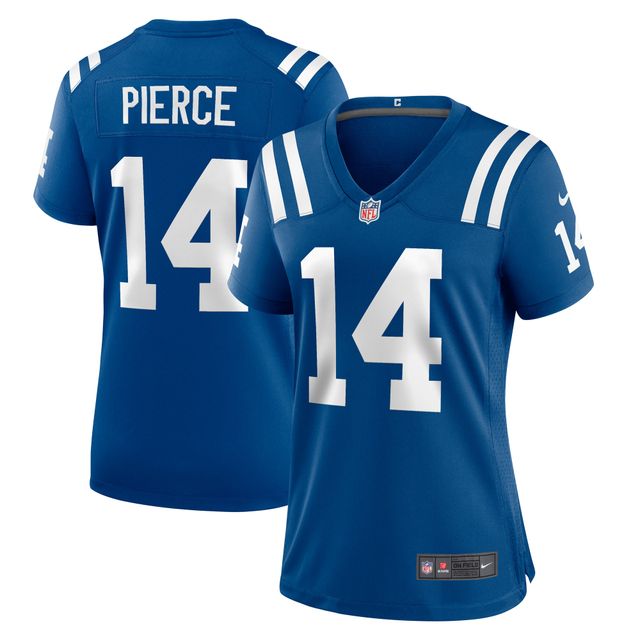 Maillot de match joueur Nike Alec Pierce Royal Indianapolis Colts pour femme