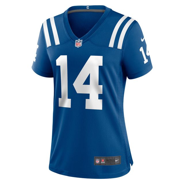 Maillot de match joueur Nike Alec Pierce Royal Indianapolis Colts pour femme