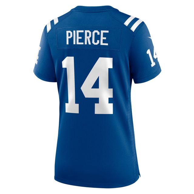 Maillot de match joueur Nike Alec Pierce Royal Indianapolis Colts pour femme