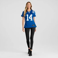 Maillot de match joueur Nike Alec Pierce Royal Indianapolis Colts pour femme