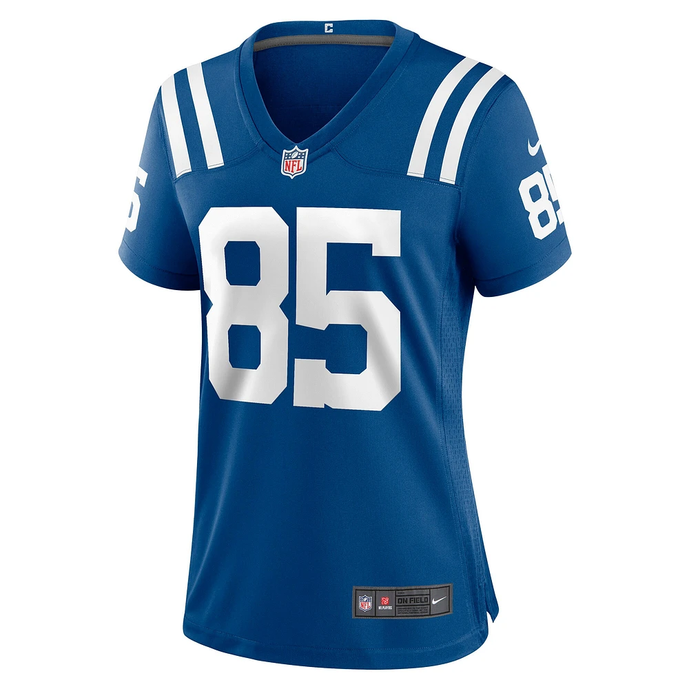 Maillot de match joueur Nike Andrew Ogletree Royal Indianapolis Colts pour femme