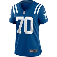 Maillot de joueur retraité Nike Art Donovan Royal Indianapolis Colts Game pour femme