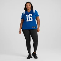 Maillot de match Nike Ashton Dulin Royal Indianapolis Colts pour femme