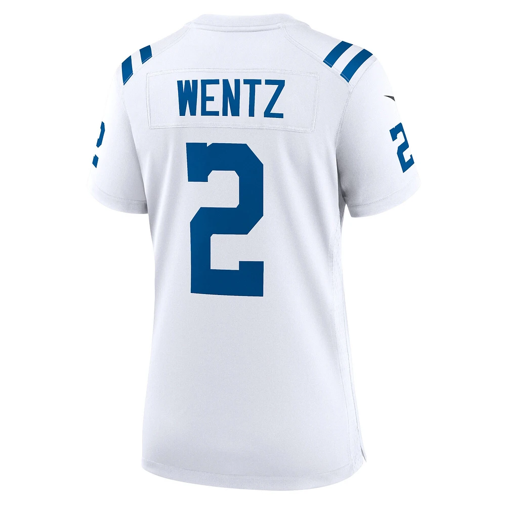 Women's Nike Carson Wentz White Indianapolis Colts Game Jersey