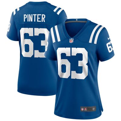 Women's Nike Danny Pinter Royal Indianapolis Colts Game Jersey