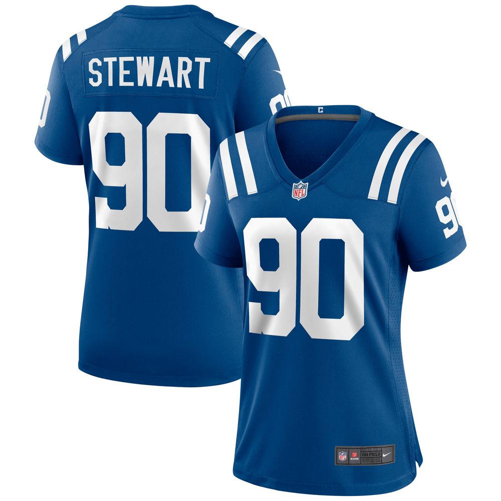 Women's Nike Grover Stewart Royal Indianapolis Colts Game Jersey