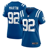 Women's Nike Jacob Martin  Royal Indianapolis Colts Team Game Jersey