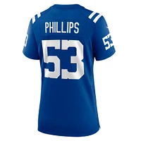 Women's Nike Jacob Phillips  Royal Indianapolis Colts Team Game Jersey
