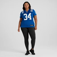 Women's Nike Jake Funk  Royal Indianapolis Colts Team Game Jersey