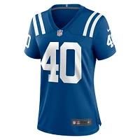 Women's Nike Jaylon Jones  Royal Indianapolis Colts Team Game Jersey