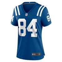Maillot de match l'équipe Nike Johnny Lumpkin Royal Indianapolis Colts pour femme