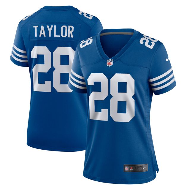 Maillot de match alternatif Nike Jonathan Taylor Royal Indianapolis Colts pour femme