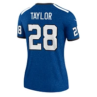 Women's Nike Jonathan Taylor  Royal Indianapolis Colts Alternate Legend Player Performance Top