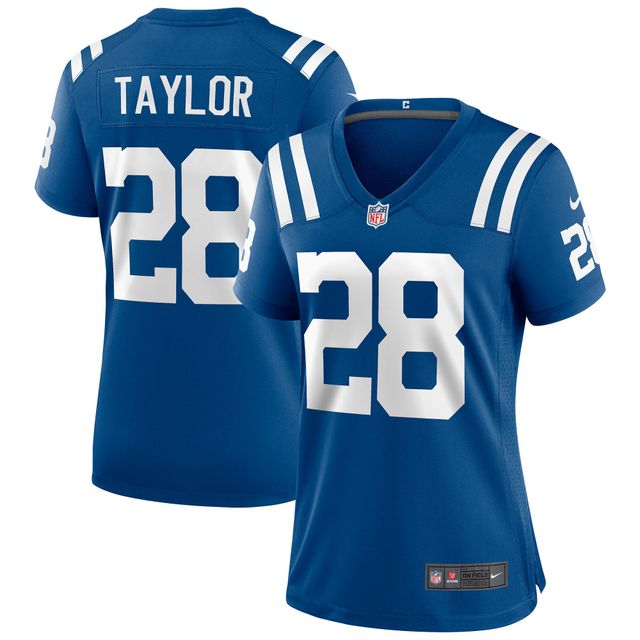 Maillot de match Nike Jonathan Taylor Royal Indianapolis Colts pour femme