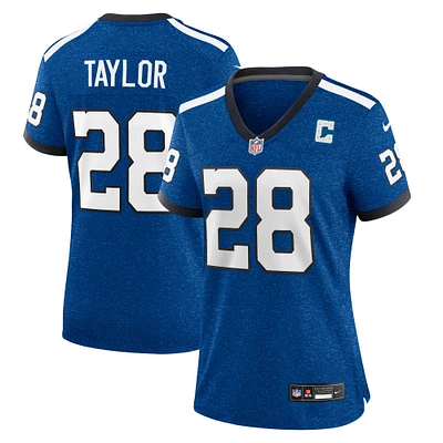 Women's Nike Jonathan Taylor Royal Indianapolis Colts Indiana Nights Alternate Game Jersey