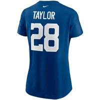 Jonathan Taylor Indianapolis Colts Nike Women's Name & Number T-Shirt -  Royal