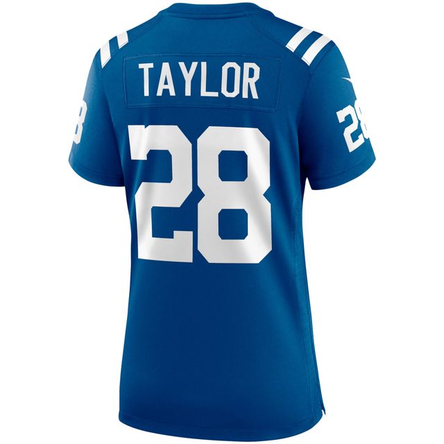 Maillot de match joueur Nike Jonathan Taylor Royal Indianapolis Colts pour femme