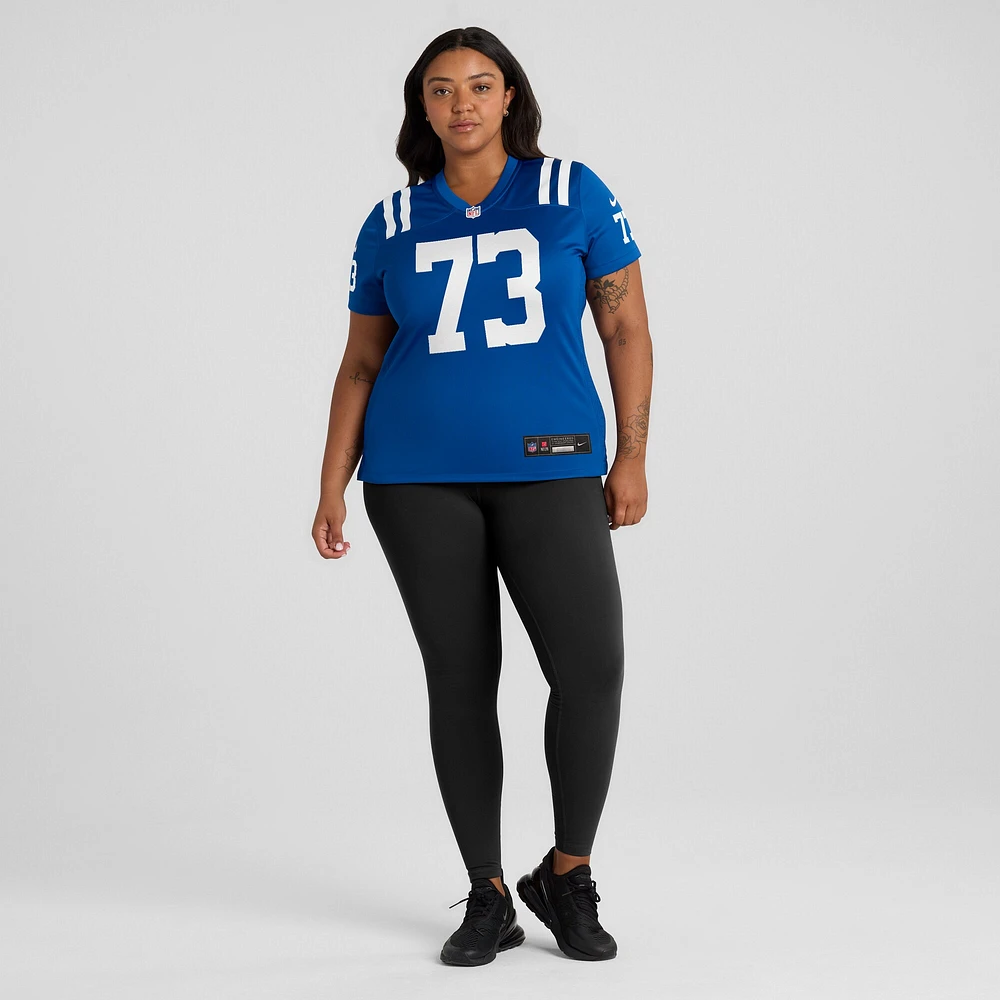 Women's Nike Josh Sills Royal Indianapolis Colts Team Game Jersey