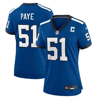 Maillot de match alternatif Indianapolis Colts Indiana Nights Nike Kwity Paye pour femme