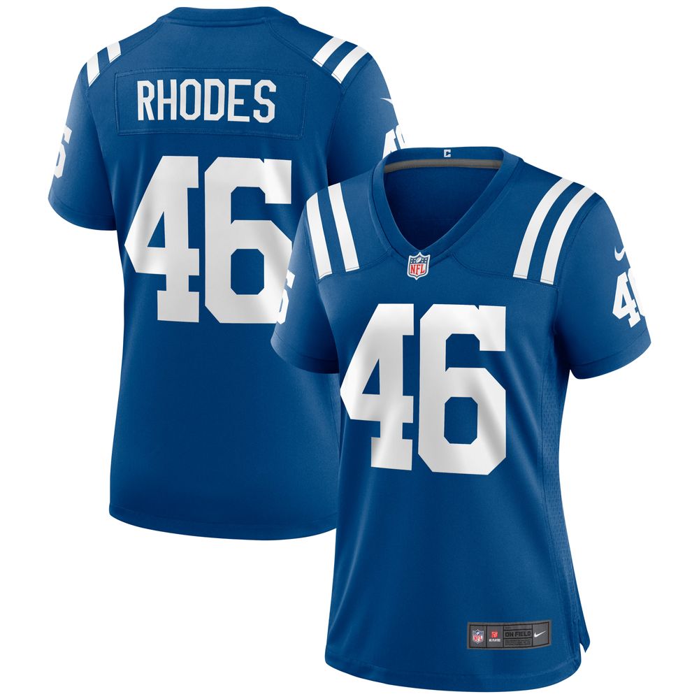 Women's Nike Luke Rhodes Royal Indianapolis Colts Game Jersey