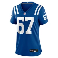 Women's Nike Luke Tenuta  Royal Indianapolis Colts Team Game Jersey