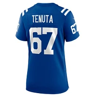 Women's Nike Luke Tenuta  Royal Indianapolis Colts Team Game Jersey