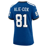 Maillot de match alternatif Indianapolis Colts Indiana Nights pour femme Nike Mo Alie Cox