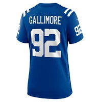 Maillot Nike Neville Gallimore Royal pour femme des Indianapolis Colts