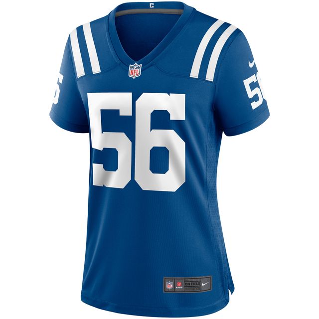 Maillot de match joueur Nike Quenton Nelson Royal Indianapolis Colts pour femme