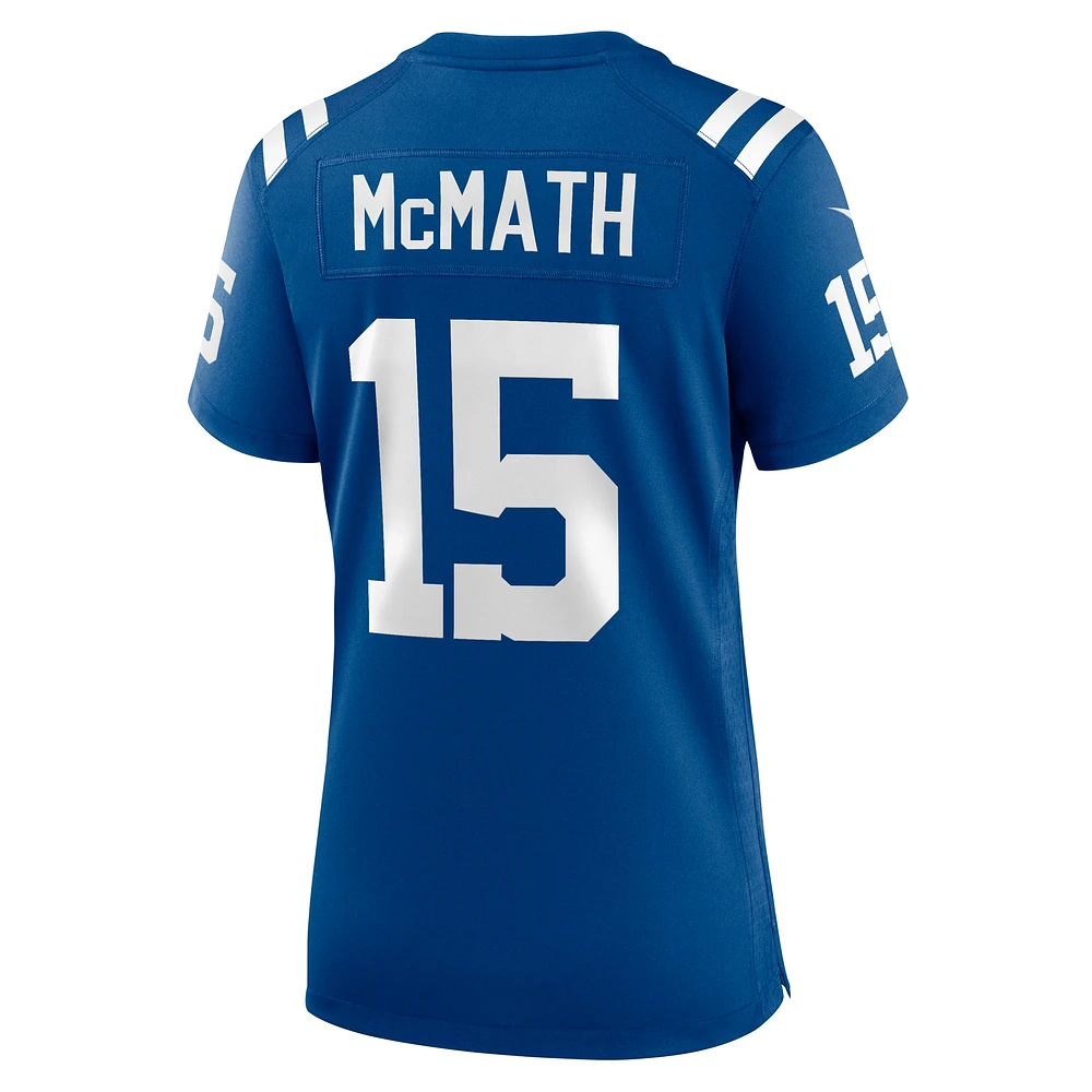 Women's Nike Racey McMath  Royal Indianapolis Colts Team Game Jersey