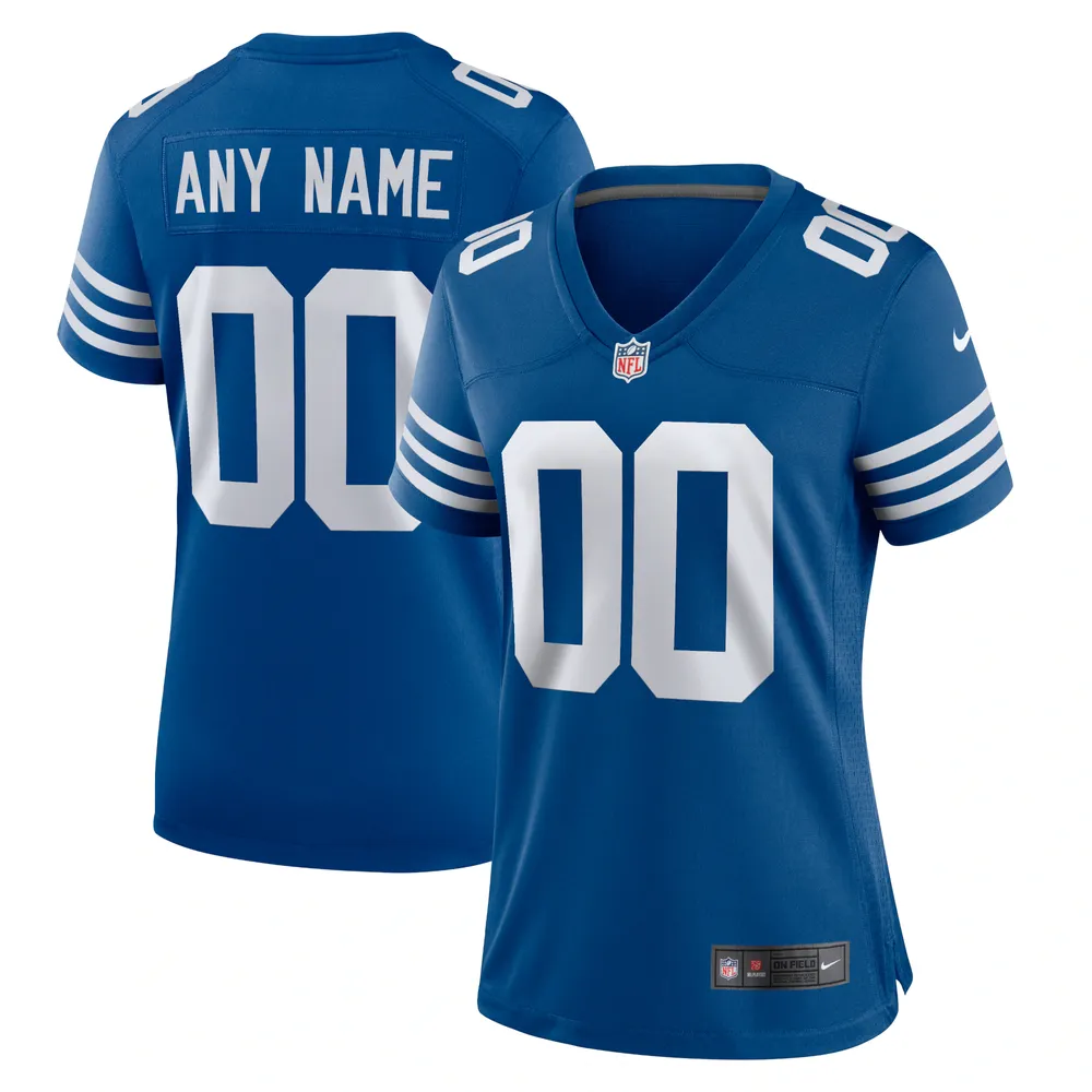 Nike Indianapolis Colts Women's Custom Game Jersey - Royal