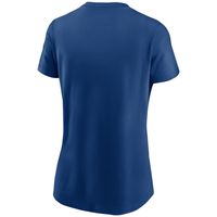 Women's Nike Royal Indianapolis Colts Logo Essential T-Shirt