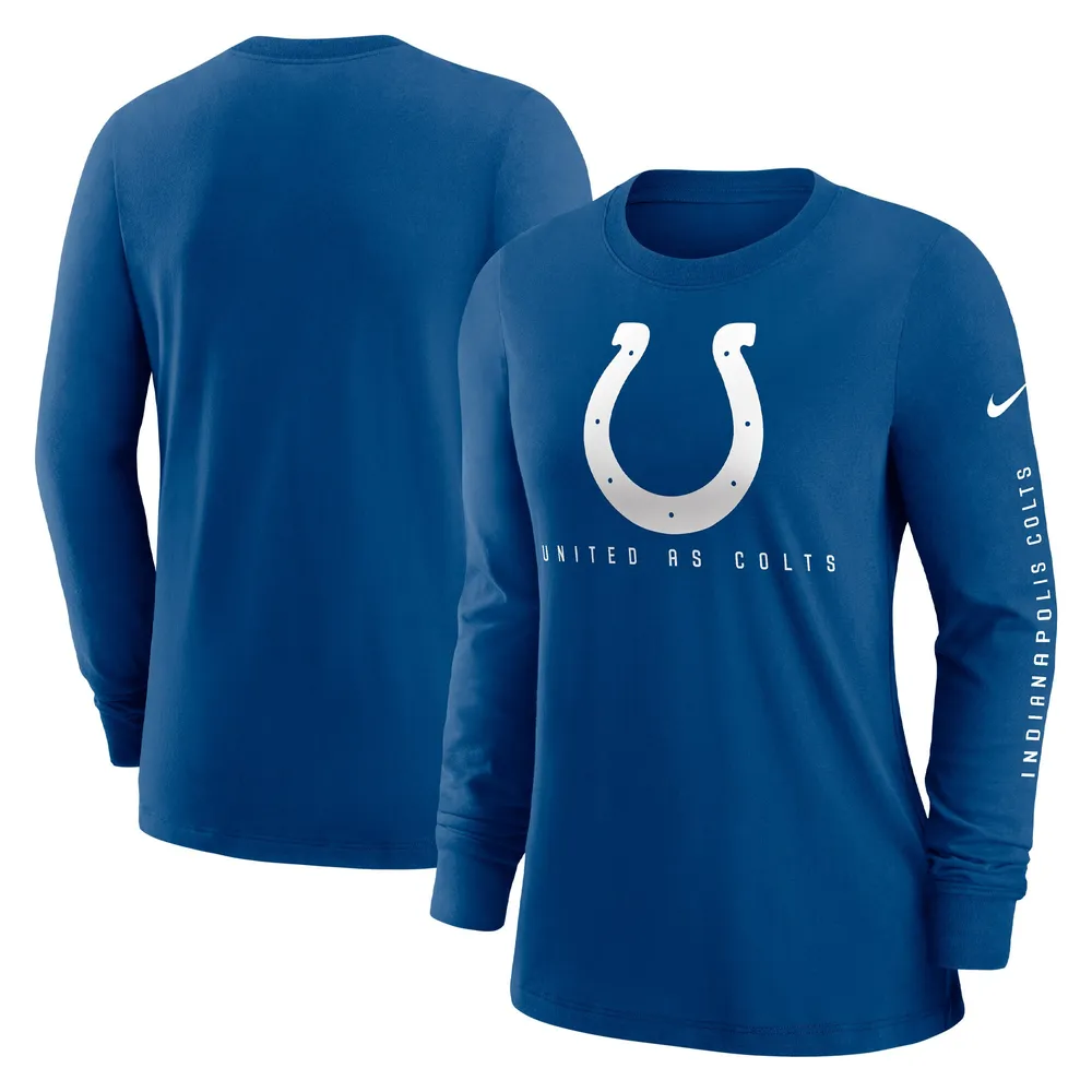 Fanatics Branded Women's Plus Size Jonathan Taylor Royal Indianapolis Colts Name Number V-Neck T-Shirt - Royal Blue