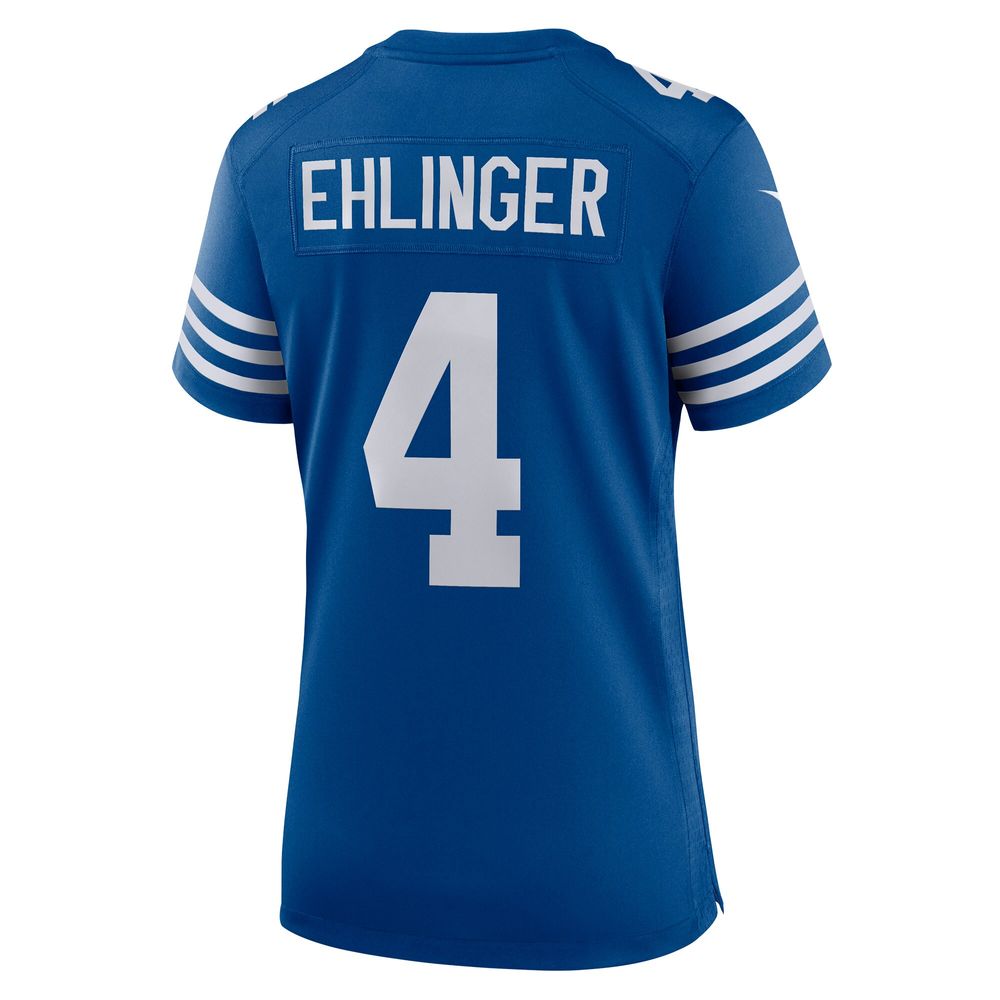 Women's Nike Sam Ehlinger Blue Indianapolis Colts Game Player Jersey