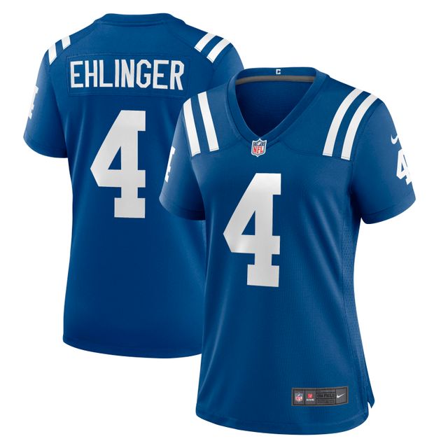 Maillot de match Nike Sam Ehlinger Royal Indianapolis Colts pour femme