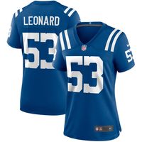 Women's Nike Shaquille Leonard Royal Indianapolis Colts Game Player - Jersey