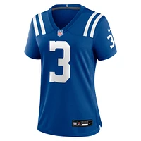 Women's Nike Spencer Shrader  Royal Indianapolis Colts Team Game Jersey