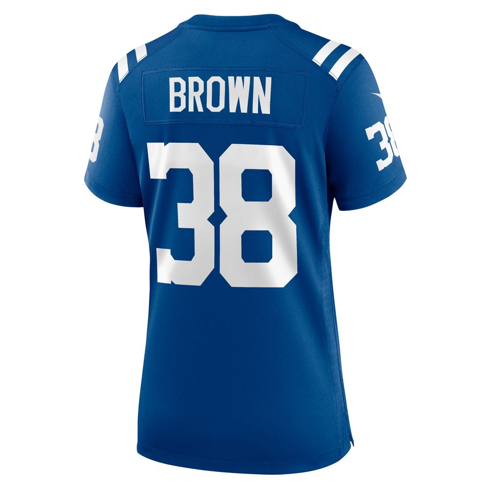 Women's Nike Tony Brown Royal Indianapolis Colts Player Game Jersey