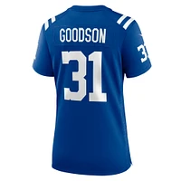 Women's Nike Tyler Goodson  Royal Indianapolis Colts Game Jersey