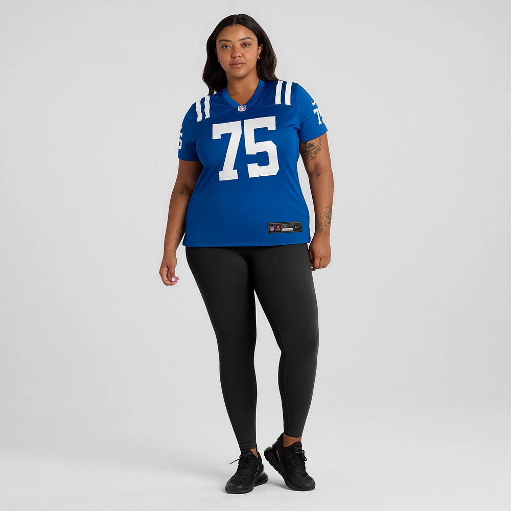 Maillot de match Nike Will Fries Royal Indianapolis Colts pour femme