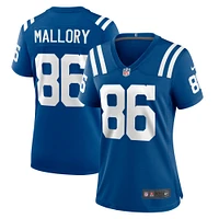 Women's Nike Will Mallory  Royal Indianapolis Colts Team Game Jersey