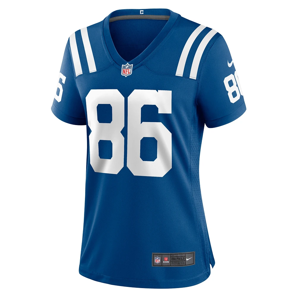 Women's Nike Will Mallory  Royal Indianapolis Colts Team Game Jersey