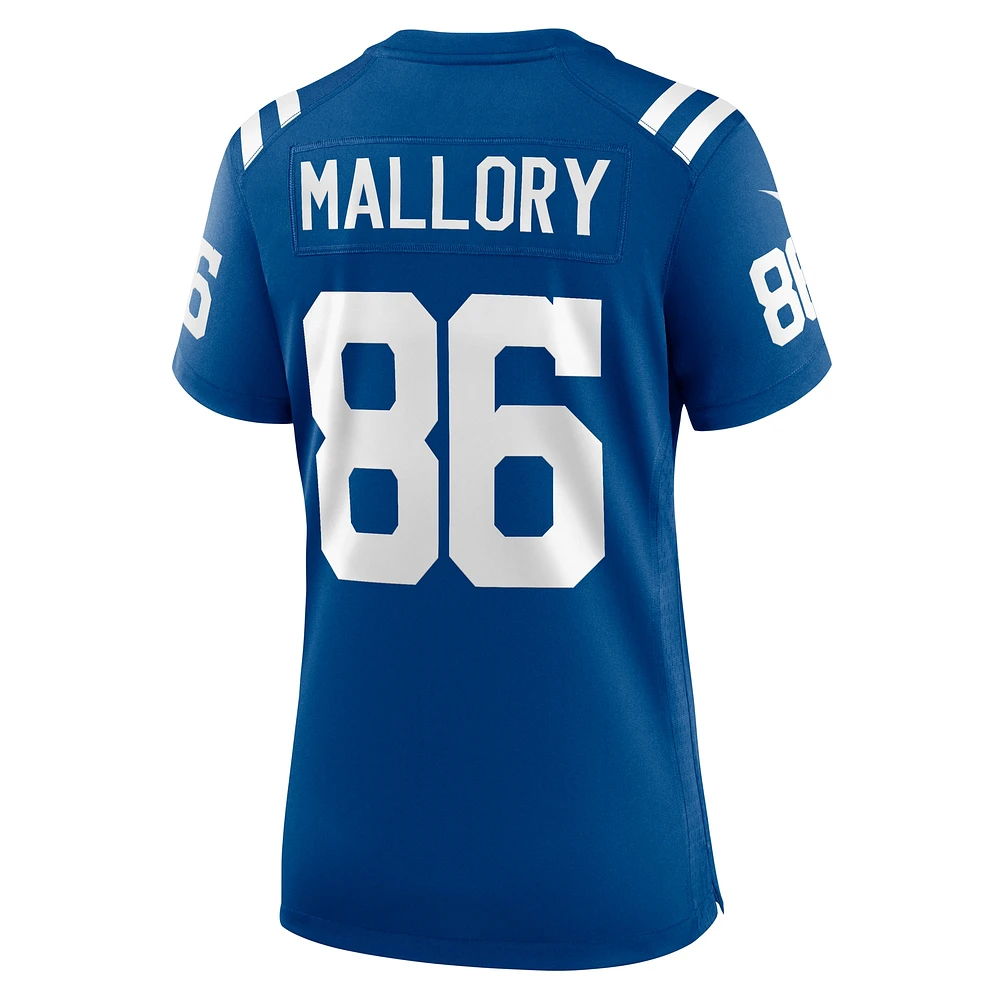 Women's Nike Will Mallory  Royal Indianapolis Colts Team Game Jersey