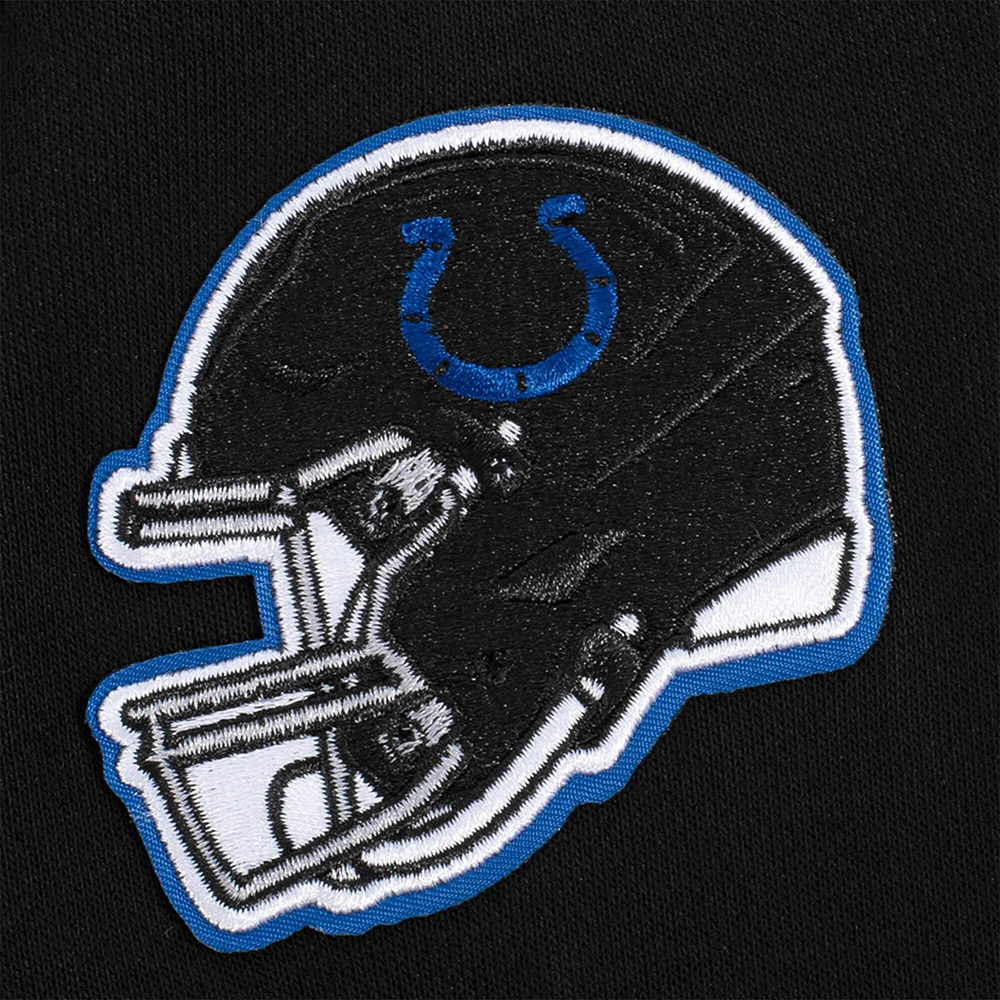 Sweat-shirt ras du cou Pro Standard noir pour femme Indianapolis Colts Indiana Nights