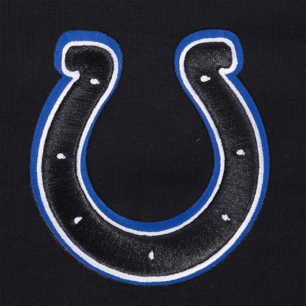 T-shirt oversize Pro Standard noir pour femme Indianapolis Colts Indiana Nights