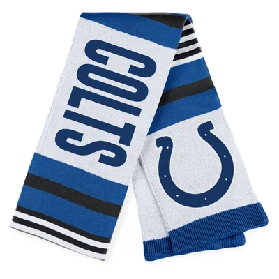 Indianapolis Colts WEAR by Erin Andrews Women's Jacquard Striped Scarf