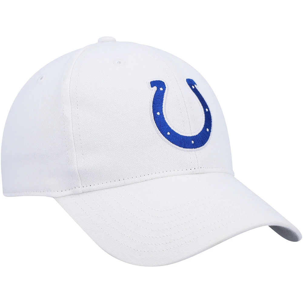 Youth '47 White Indianapolis Colts Secondary MVP Adjustable Hat