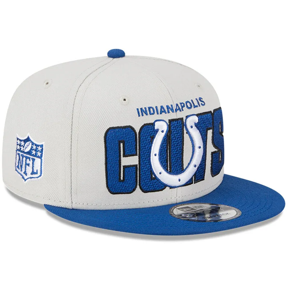 Indianapolis Colts New Era Basic 9FIFTY Adjustable Snapback Hat - Black