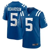 Maillot de match Nike Anthony Richardson Royal Indianapolis Colts pour jeunes