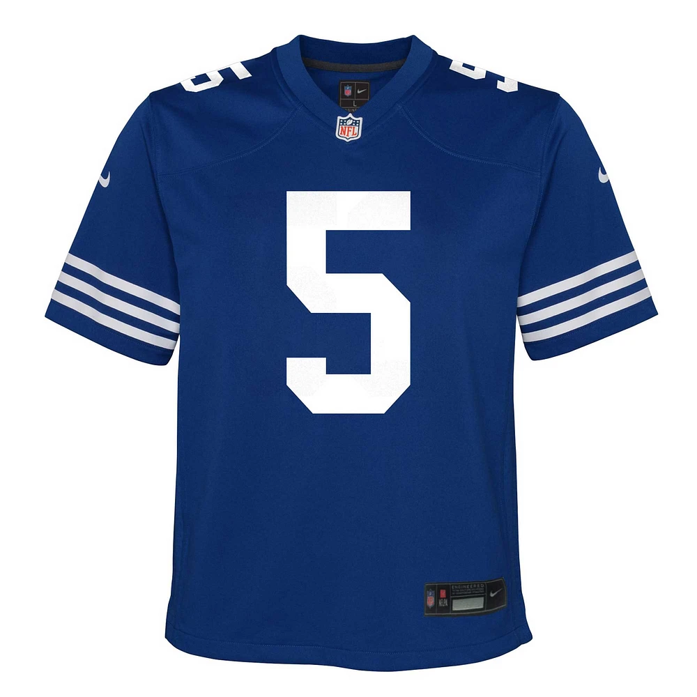 Youth Nike Anthony Richardson Sr. Royal Indianapolis Colts Alternate Game Jersey